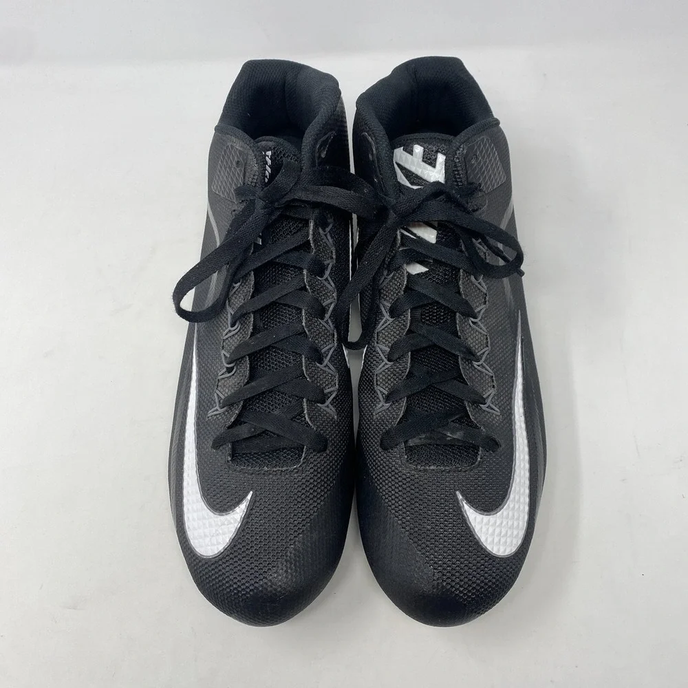 Nike Alpha Pro 2 Mid TD Football Cleats 719927-010‎ MSRP $95 Men's Size 15